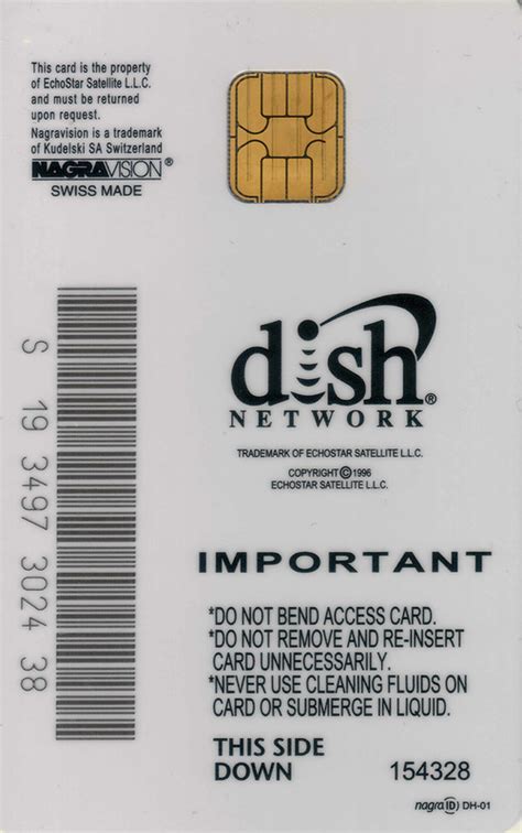 Dish smart cards 